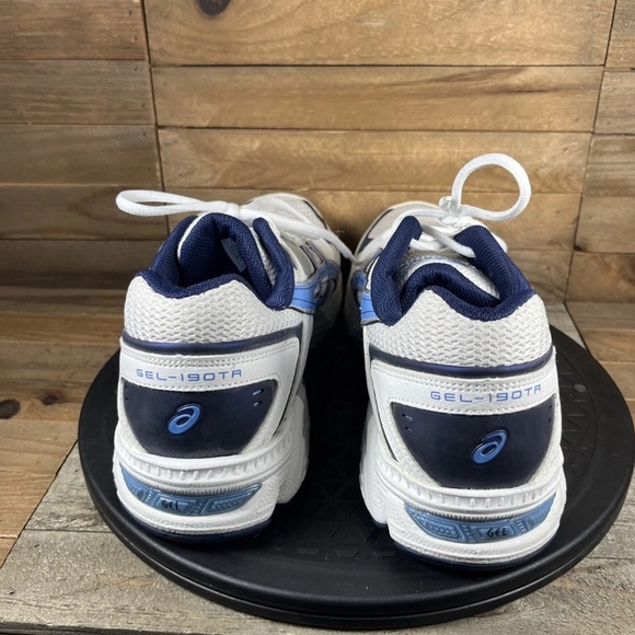✨?ASICS‎ GEL White Blue Men’s Running Shoes Size 9.5 ✨